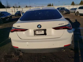 2023 BMW 4 Series 430i xDrive with VIN WBA73AV06PFM99802, listed as a Copart auction lot 45356035 with Not provided miles and Salvage title. Bid and sale history available at DreamBid. Image 6.