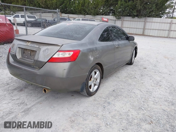 2008 Honda Civic Cpe EX with VIN 2HGFG12878H517447, listed as a IAAI auction lot 41925712 with 213,563 mi miles. Bid and sale history available at carsss.com. Image 4.