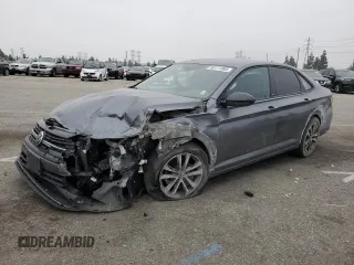 2024 Volkswagen Jetta Sport with VIN 3VWBM7BU9RM021121, listed as a Copart auction lot 55111385 with 41,730 mi miles and Salvage title. Bid and sale history available at DreamBid. Image 1.