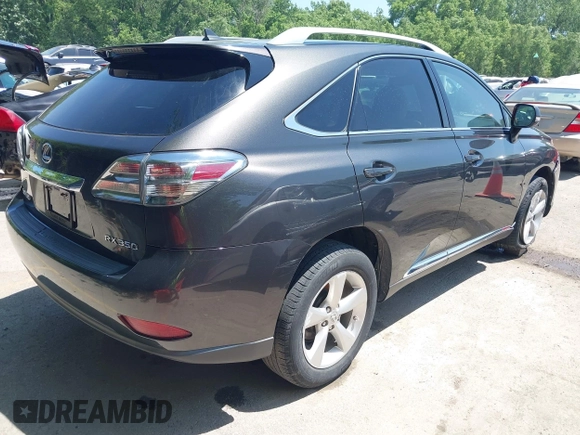 2010 Lexus RX 350 with VIN 2T2BK1BA9AC026095, listed as a IAAI auction lot 42277958 with 222,882 mi miles and . Bid and sale history available at DreamBid. Image 4.