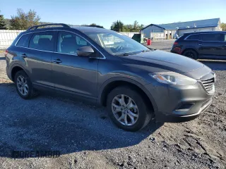 2015 Mazda CX-9 Sport with VIN JM3TB3BV3F0455040, listed as a Copart auction lot 75001394 with 176,094 mi miles and Salvage Title. Bid and sale history available at carsss.com. Image 4.