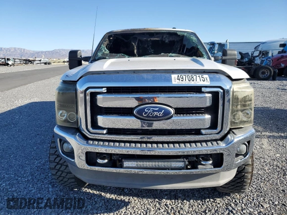 2011 Ford F-350 XL with VIN 1FT8W3BT1BEB46519, listed as a Copart auction lot 49708715 with Not Provided miles and Salvage Title. Bid and sale history available at DreamBid. Image 5.