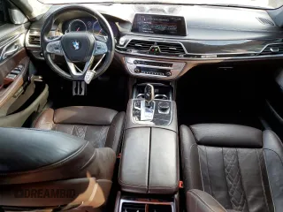 2016 BMW 7 Series 750i xDrive with VIN WBA7F2C50GG415091, listed as a Copart auction lot 81824853 with 78,772 mi miles. Bid and sale history available at carsss.com. Image 8.