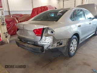 2013 Volkswagen Passat S with VIN 1VWAP7A38DC014523, listed as a IAAI auction lot 42239027 with 116,766 mi miles and . Bid and sale history available at DreamBid. Image 14.