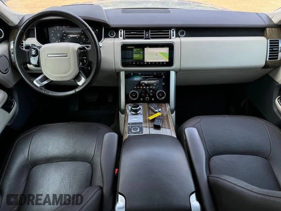 2018 Land Rover Range Rover with VIN SALGS2REXJA505213, listed as a Copart auction lot 49164435 with 92,526 mi miles and Clean title. Bid and sale history available at DreamBid. Image 9.
