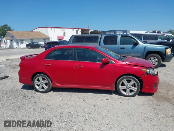 2013 Toyota Corolla L with VIN 2T1BU4EE6DC983318, listed as a IAAI auction lot 42013381 with 189,649 mi miles. Bid and sale history available at carsss.com. Image 12.