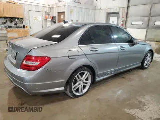 2013 Mercedes-Benz C 250 Sport with VIN WDDGF4HBXDA853389, listed as a Copart auction lot 44397534 with 102,521 mi miles and Clean title. Bid and sale history available at DreamBid. Image 3.