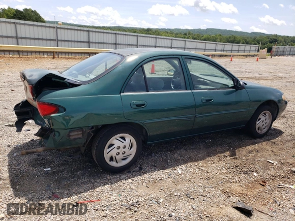 2001 Ford Escort Fleet with VIN 3FAFP13P61R106089, listed as a Copart auction lot 61732225 with 96,964 mi miles and Salvage title. Bid and sale history available at DreamBid. Image 3.