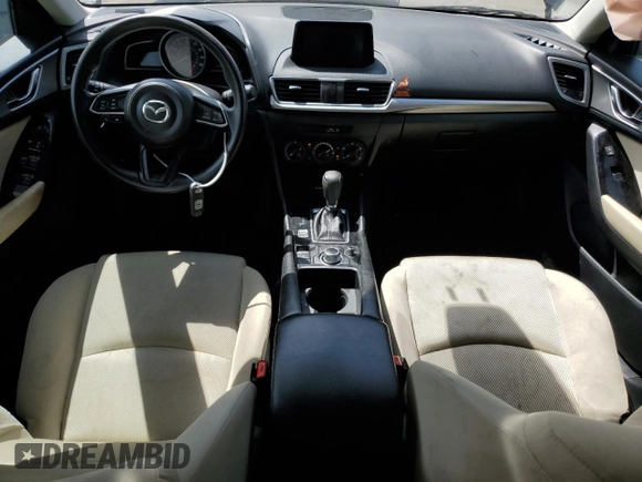 2018 Mazda 3 Sport with VIN 3MZBN1K75JM268743, listed as a Copart auction lot 54172145 with 88,647 mi miles and Salvage Title. Bid and sale history available at DreamBid. Image 8.