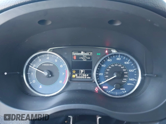 2015 Subaru Impreza Special Sports Limited с VIN JF1GPAW62F8200437, выставлен на аукционе IAAI как лот 41600778 с пробегом 169 353 миль миль и . История ставок и продаж доступна на DreamBid. Изображение 15.