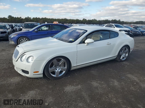 2005 Bentley Continental GT GT z VIN SCBCR63W65C028979, wystawiony jako Copart lot #67127323 z przebiegiem 100 646 mil mil oraz Szkoda całkowita • Salvage title. Historia ofert i sprzedaży dostępna na DreamBid. Obrazek 1.
