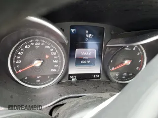 2015 Mercedes-Benz C-Class C 300 with VIN 55SWF4JB3FU072870, listed as a Copart auction lot 45989365 with 80,019 mi miles and Salvage Title. Bid and sale history available at carsss.com. Image 9.