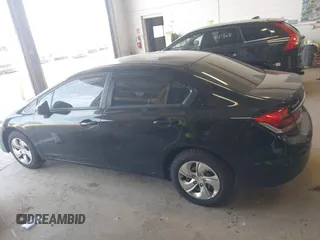 2015 Honda Civic LX with VIN 19XFB2F51FE235588, listed as a IAAI auction lot 42167966 with Not Provided miles and . Bid and sale history available at carsss.com. Image 14.