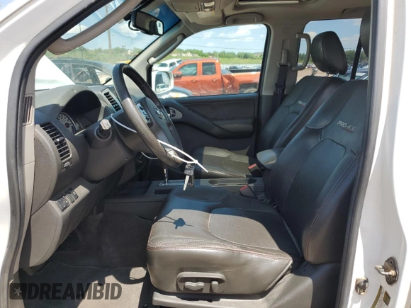 2011 Nissan Frontier Pro-4X with VIN 1N6AD0EV5BC406965, listed as a Copart auction lot 59335675 with 168,296 mi miles and Salvage title. Bid and sale history available at DreamBid. Image 7.
