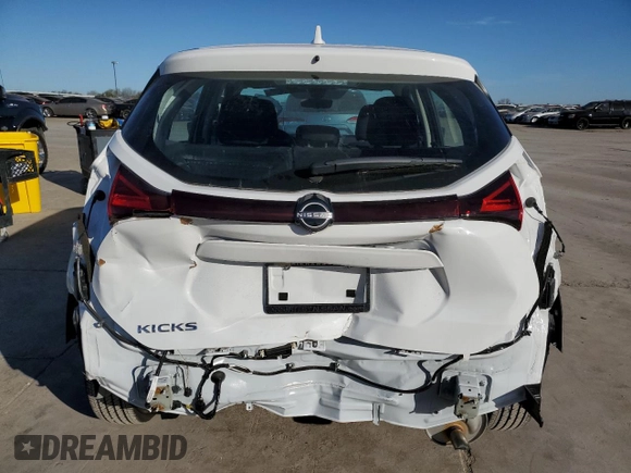 2024 Nissan Kicks S with VIN 3N1CP5BV6RL522908, listed as a Copart auction lot 49353005 with 2,034 mi miles and Salvage Title. Bid and sale history available at carsss.com. Image 6.