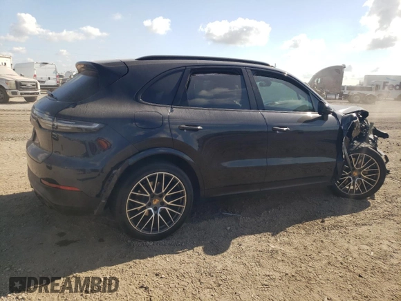 2021 Porsche Cayenne S with VIN WP1AB2AY3MDA28337, listed as a Copart auction lot 77915824 with Not provided miles and Salvage title. Bid and sale history available at DreamBid. Image 3.