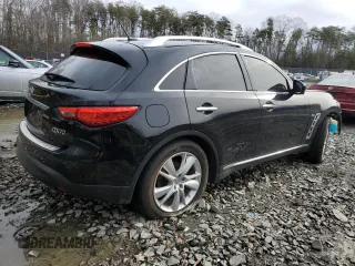 2014 Infiniti QX70 с VIN JN8CS1MW9EM411428, выставлен на аукционе Copart как лот 48016895 с пробегом 110 302 миль миль и Списание • Salvage title. История ставок и продаж доступна на DreamBid. Изображение 3.