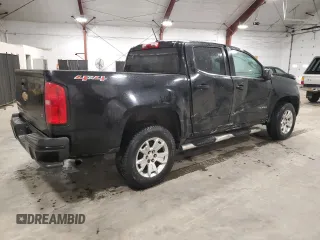 2018 Chevrolet Colorado 4WD LT with VIN 1GCGTCEN9J1316228, listed as a Copart auction lot 55973725 with 54,282 mi miles and Salvage title. Bid and sale history available at DreamBid. Image 3.