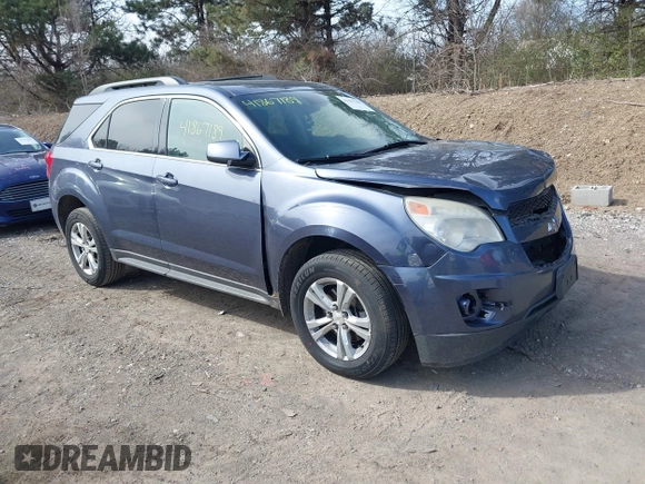 2013 Chevrolet Equinox LT with VIN 2GNALDEK5D6278216, listed as a IAAI auction lot 41861789 with 157,256 mi miles and . Bid and sale history available at carsss.com. Image 1.