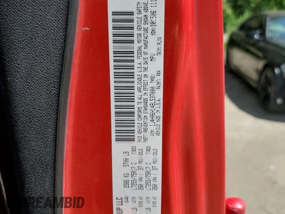 2011 Jeep Wrangler Unlimited Rubicon with VIN 1J4HA6H14BL537000, listed as a Copart auction lot 60863105 with 189,307 mi miles and Clean title. Bid and sale history available at DreamBid. Image 12.