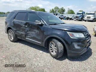 2017 Ford Explorer XLT with VIN 1FM5K7D86HGB30498, listed as a Copart auction lot 53467025 with 146,617 mi miles and Salvage title. Bid and sale history available at DreamBid. Image 4.