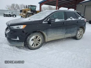 2020 Ford Edge SEL with VIN 2FMPK4J94LBA31196, listed as a Copart auction lot 44186715 with 77,446 mi miles and Salvage title. Bid and sale history available at DreamBid. Image 1.