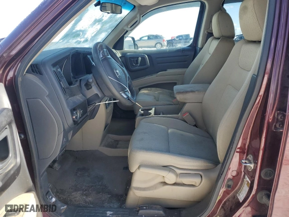 2012 Honda Ridgeline RT with VIN 5FPYK1F26CB459428, listed as a Copart auction lot 46095765 with 184,982 mi miles and Clean Title. Bid and sale history available at carsss.com. Image 7.