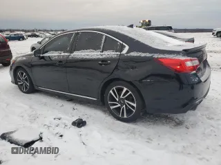 2019 Subaru Legacy Sport with VIN 4S3BNAS60K3028173, listed as a Copart auction lot 87049594 with 120,435 mi miles and Clean Title. Bid and sale history available at carsss.com. Image 2.