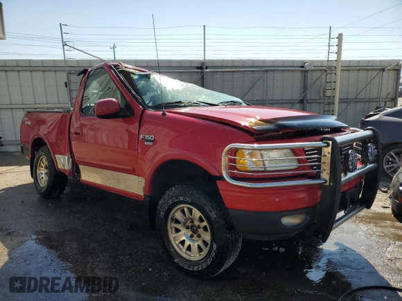 2001 Ford F-150 XL z VIN 2FTRF18W21CA50638, wystawiony jako Copart lot #53474355 z przebiegiem Nie podano mil oraz Nie do naprawy • Non repairable. Historia ofert i sprzedaży dostępna na DreamBid. Obrazek 4.