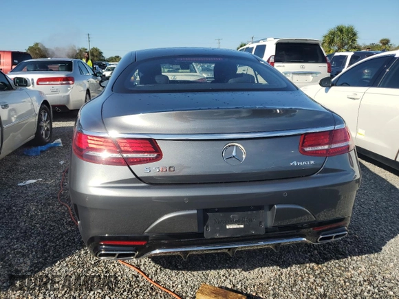 2020 MERCEDES-BENZ S-CLASS 560 4MATIC with VIN W1KXJ8GB8LA050344, listed as a Copart auction lot 73871754 with Not Provided miles and Non Repairable. Bid and sale history available at DreamBid. Image 6.