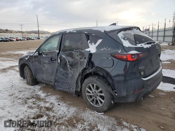 2022 Mazda CX-5 2.5 S Preferred Package with VIN JM3KFBCM9N0588710, listed as a Copart auction lot 45354795 with 36,820 mi miles and Salvage Title. Bid and sale history available at carsss.com. Image 2.