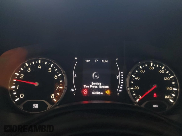 2018 Jeep Renegade Upland with VIN ZACCJBABXJPH57411, listed as a Copart auction lot 56399085 with 60,831 mi miles and Non repairable. Bid and sale history available at DreamBid. Image 9.