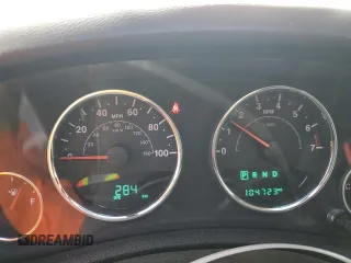 2017 Jeep Wrangler Unlimited Sahara with VIN 1C4HJWEG4HL615069, listed as a Copart auction lot 46480225 with 104,723 mi miles and Salvage title. Bid and sale history available at DreamBid. Image 9.