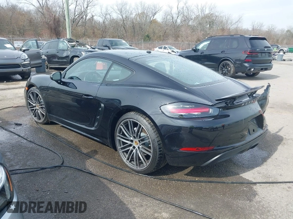 2024 Porsche 718 Cayman with VIN WP0AA2A89RK255443, listed as a IAAI auction lot 41390248 with 3,098 mi miles and . Bid and sale history available at DreamBid. Image 3.