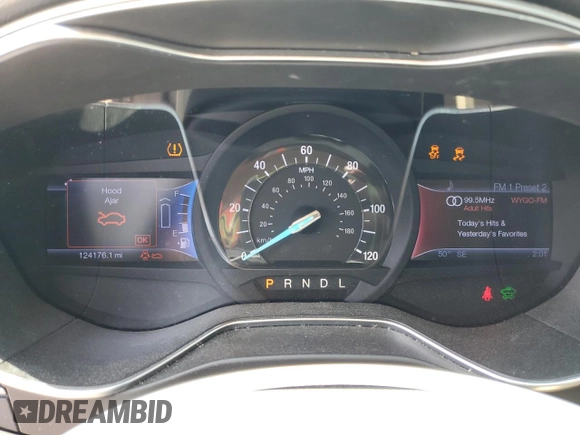 2013 Ford Fusion SE Hybrid with VIN 3FA6P0LU7DR288731, listed as a Copart auction lot 63902215 with 124,176 mi miles and Salvage title. Bid and sale history available at DreamBid. Image 9.