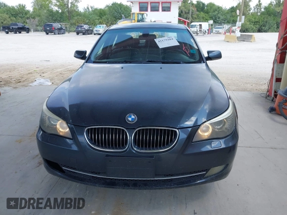 2008 BMW 5 Series 528xi with VIN WBANV13548CZ52379, listed as a IAAI auction lot 42179204 with 152,814 mi miles. Bid and sale history available at carsss.com. Image 6.