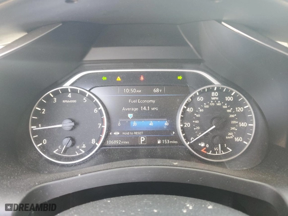 2016 Nissan Murano S with VIN 5N1AZ2MH7GN149276, listed as a Copart auction lot 44125605 with 106,892 mi miles and Salvage Title. Bid and sale history available at carsss.com. Image 9.