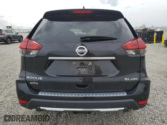 2020 Nissan Rogue SL with VIN 5N1AT2MV4LC735608, listed as a Copart auction lot 51810565 with 90,795 mi miles and Salvage Title. Bid and sale history available at DreamBid. Image 6.