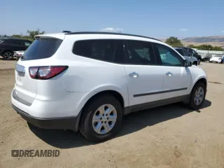 2017 Chevrolet Traverse LS with VIN 1GNKVFKD1HJ160642, listed as a Copart auction lot 60260245 with 109,022 mi miles and Salvage title. Bid and sale history available at DreamBid. Image 3.