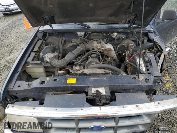 1994 Ford Ranger Splash with VIN 1FTCR10A5RPB03436, listed as a Copart auction lot 48912405 with 245,705 mi miles and Salvage Title. Bid and sale history available at DreamBid. Image 11.