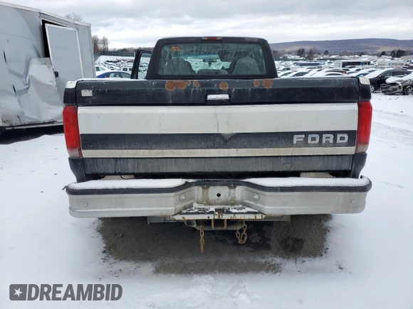 1996 Ford F-350 with VIN 1FTJW35F1TEA86623, listed as a Copart auction lot 42838925 with Not provided miles and Salvage title. Bid and sale history available at DreamBid. Image 6.