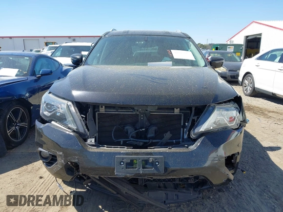 2018 Nissan Pathfinder SV with VIN 5N1DR2MNXJC629365, listed as a IAAI auction lot 41903187 with 120,730 mi miles. Bid and sale history available at carsss.com. Image 12.