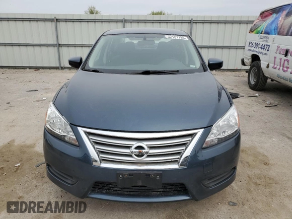 2013 Nissan Sentra SV with VIN 3N1AB7AP1DL754426, listed as a Copart auction lot 52107795 with 51,817 mi miles and Salvage Title. Bid and sale history available at DreamBid. Image 5.