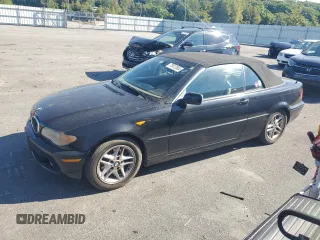 2004 BMW 3 Series 325Ci with VIN WBABW33404PL30710, listed as a Copart auction lot 70912584 with 164,976 mi miles and Clean Title. Bid and sale history available at carsss.com. Image 1.