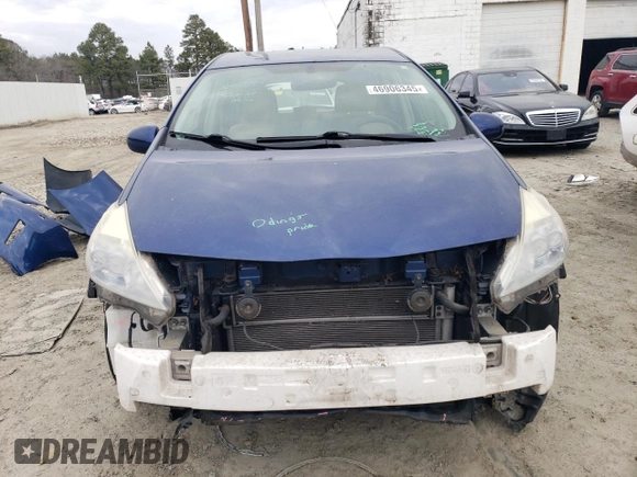 2013 Toyota Prius Two with VIN JTDZN3EU0D3207420, listed as a Copart auction lot 46906345 with 173,852 mi miles and Salvage Title. Bid and sale history available at DreamBid. Image 5.