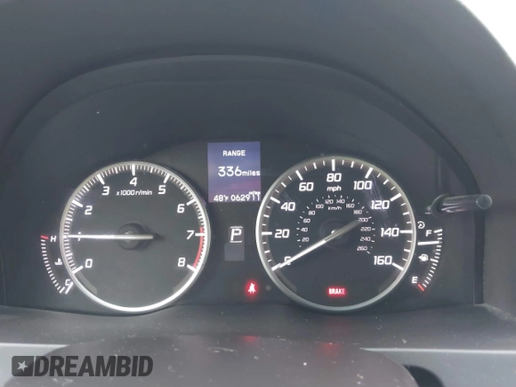2017 Acura RDX with VIN 5J8TB4H30HL028812, listed as a IAAI auction lot 41833293 with 62,911 mi miles. Bid and sale history available at carsss.com. Image 7.