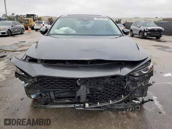 2023 Mazda 3 S Preferred with VIN 3MZBPACM7PM376417, listed as a Copart auction lot 42827385 with 17,690 mi miles and Non Repairable. Bid and sale history available at DreamBid. Image 5.
