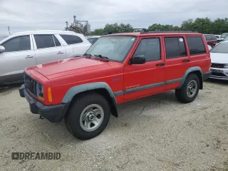 1998 Jeep Cherokee Sport with VIN 1J4FJ68S7WL275947, listed as a Copart auction lot 74333874 with 0 mi miles and Salvage Title. Bid and sale history available at carsss.com. Image 1.