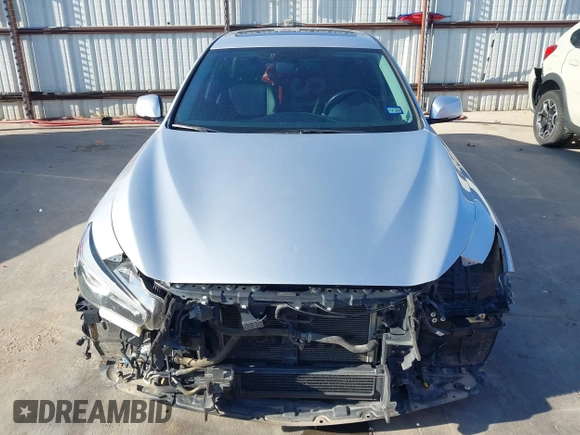 2019 Infiniti Q50 Luxe z VIN JN1EV7AP4KM518705, wystawiony jako IAAI lot #40957491 z przebiegiem 49 576 mil mil oraz . Historia ofert i sprzedaży dostępna na DreamBid. Obrazek 13.