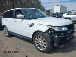 2015 Land Rover Range Rover Sport HSE with VIN SALWR2VFXFA537916, listed as a IAAI auction lot 41740446 with 169,909 mi miles. Bid and sale history available at carsss.com. Image 1.